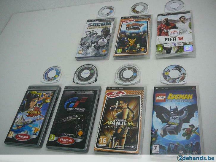 Spellen Games voor PSP-3004 Sony (Nog maar 3 over), Consoles de jeu & Jeux vidéo, Jeux | Sony PlayStation Portable, Utilisé, Enlèvement ou Envoi