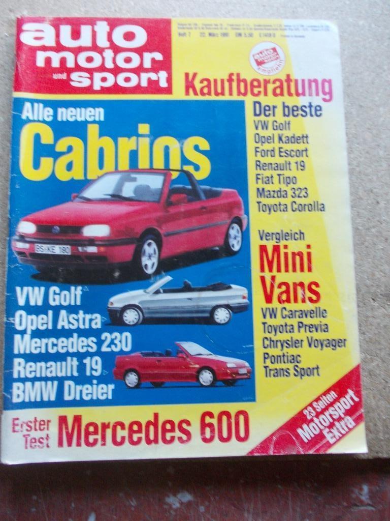 LOT AUTO MOTOR UND SPORT - AUTO ZEITUNG, Enlèvement ou Envoi, Utilisé, Général