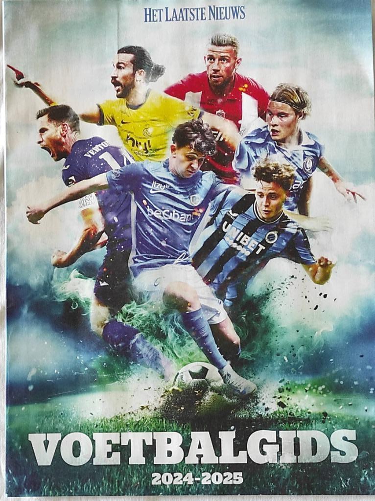 VOETBALGIDS 2024-2025 van HLN, alle inhoud > zie foto's., Ophalen of Verzenden, Nieuw, Sport en Vrije tijd