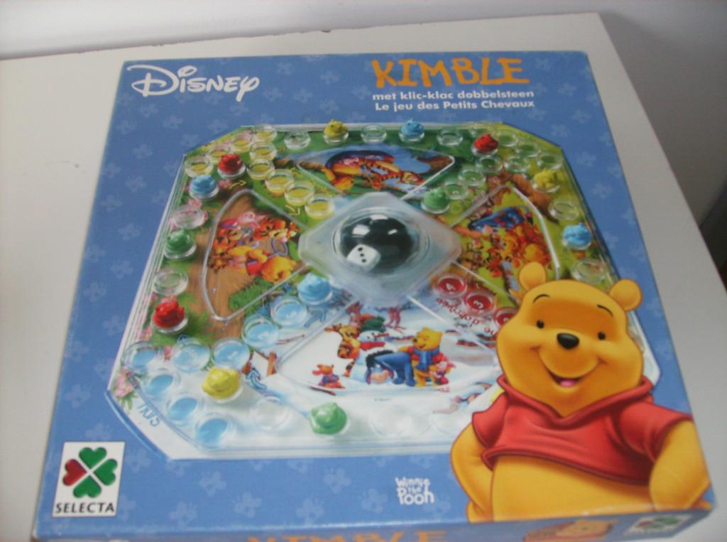 gezelschapsspel Winnie the pooh, Hobby en Vrije tijd, Gezelschapsspellen | Bordspellen, Drie of vier spelers, Ophalen, Gebruikt