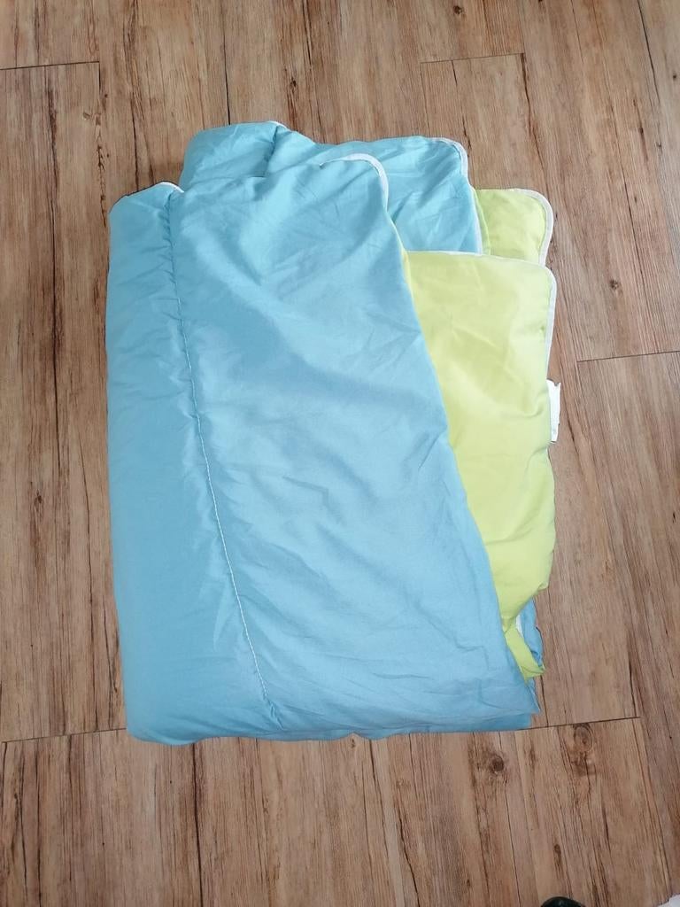 Couette 1 personne 1m40 x 2m, Ophalen of Verzenden, Zo goed als nieuw