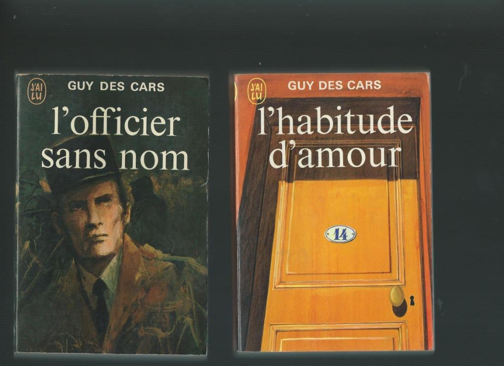 Romans de GUY des CARS, Envoi, Utilisé, Europe autre