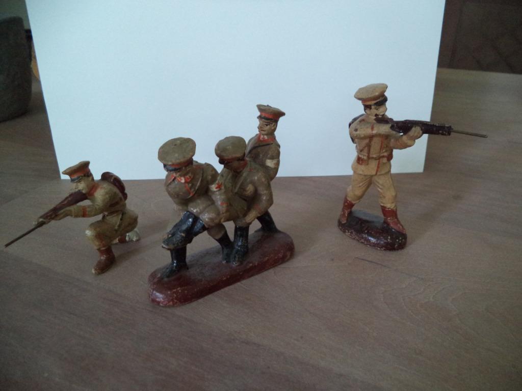 speelgoed soldaten WO1 bulgaren, Verzamelen, Ophalen of Verzenden