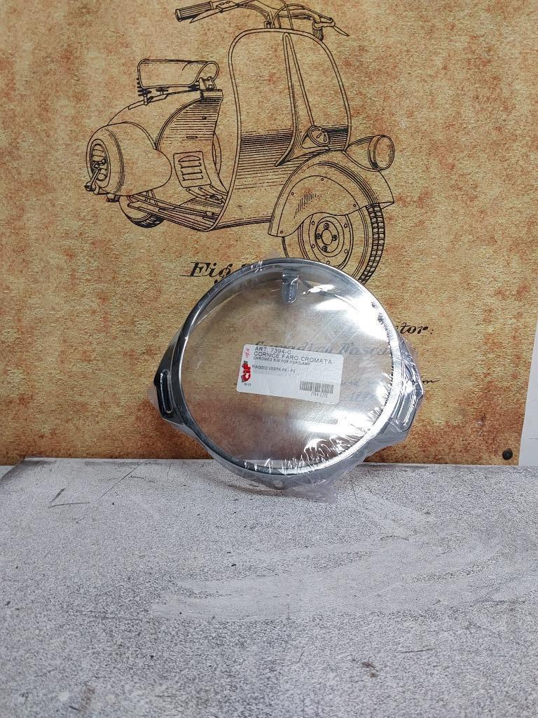 Nieuwe Vespa Px koplampomlijsting, Ophalen of Verzenden, Nieuw