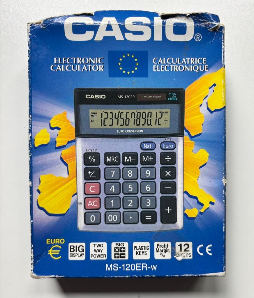 Rekenmachine Casio, Ophalen of Verzenden, Zo goed als nieuw