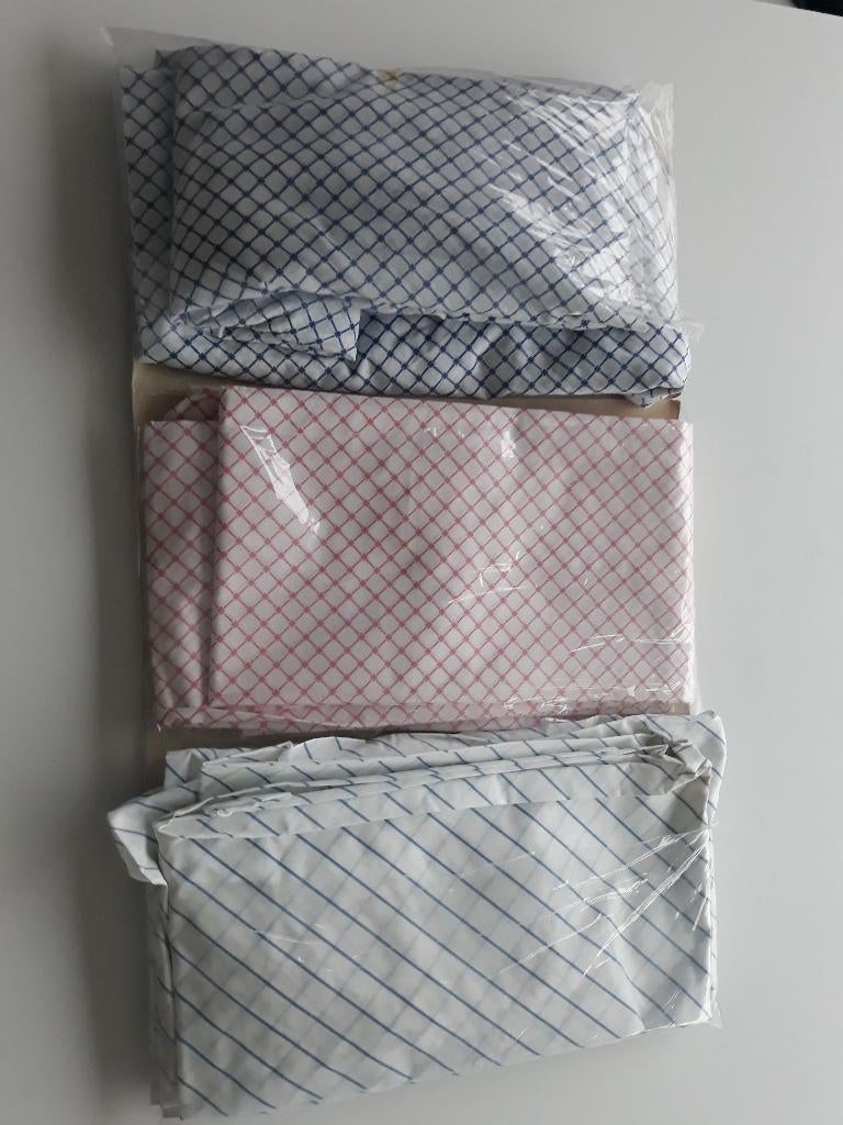 6 hoeslakens voor 1 persoonsbed, Ophalen, Hoeslaken of Sloop, Nieuw, Overige kleuren
