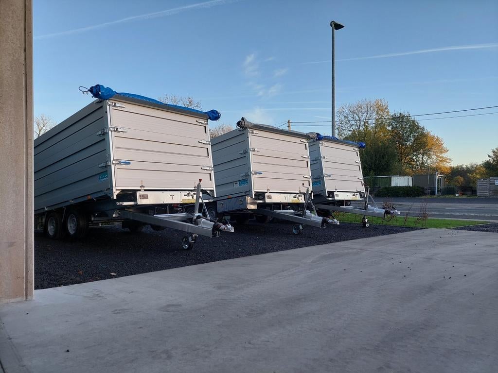TWINTRAILER STOCK ACTIE, Auto diversen, Aanhangers en Bagagewagens, Ophalen of Verzenden, Nieuw