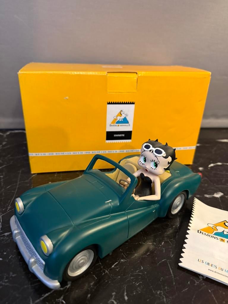 Betty Boop triumph TR3 - Demons & Merveilles RAR, Ophalen of Verzenden, Betty Boop, Zo goed als nieuw