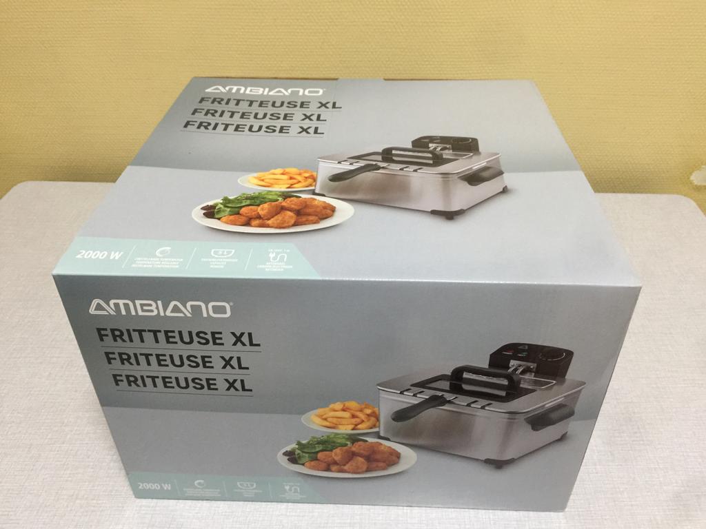 Ambiano splinternieuwe friteuse xl 5 liter met garantie ., Enlèvement ou Envoi, Neuf