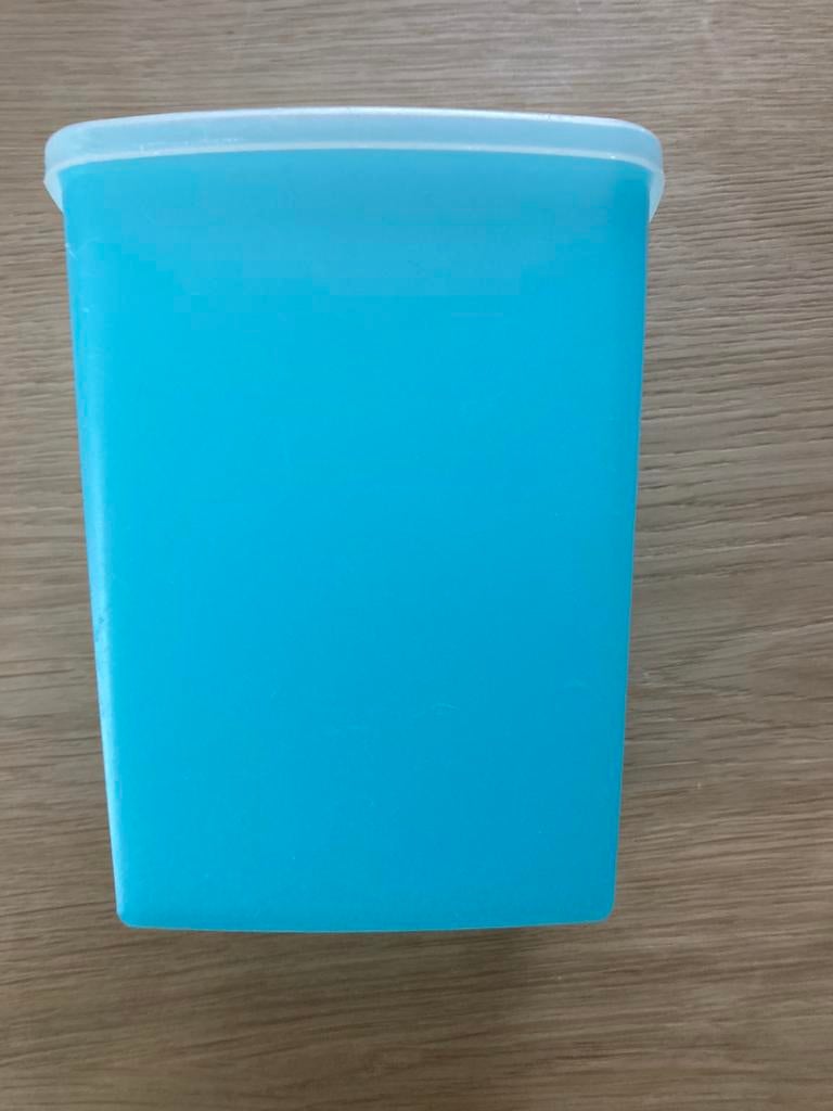 Hoge Tupperware pot, Ophalen, Gebruikt, Blauw, Overige typen