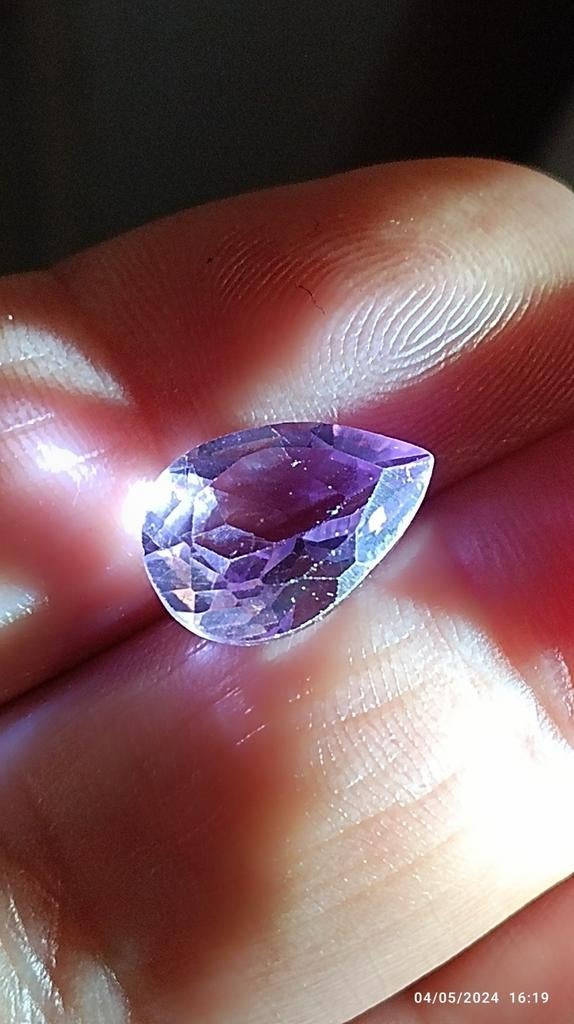 Natuurlijke onverwarmde amethist uit Afrika, Ophalen of Verzenden, Nieuw