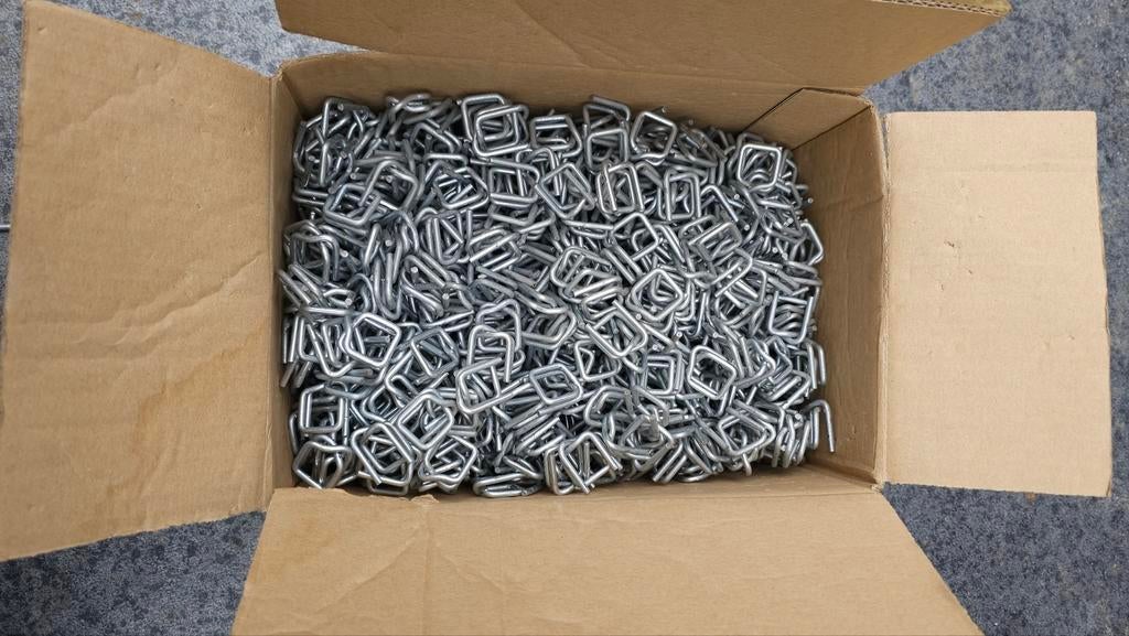 Metalen gespen - voor 16mm PP- en polyesterband - 999p, Ophalen, Nieuw