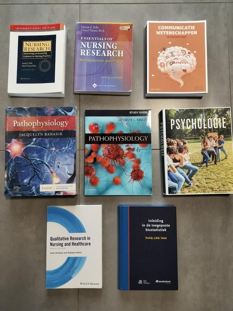 Boeken schakeljaar Gezondheidsbevordering (gvo) UGent te koo, Boeken, Studieboeken en Cursussen, Ophalen of Verzenden