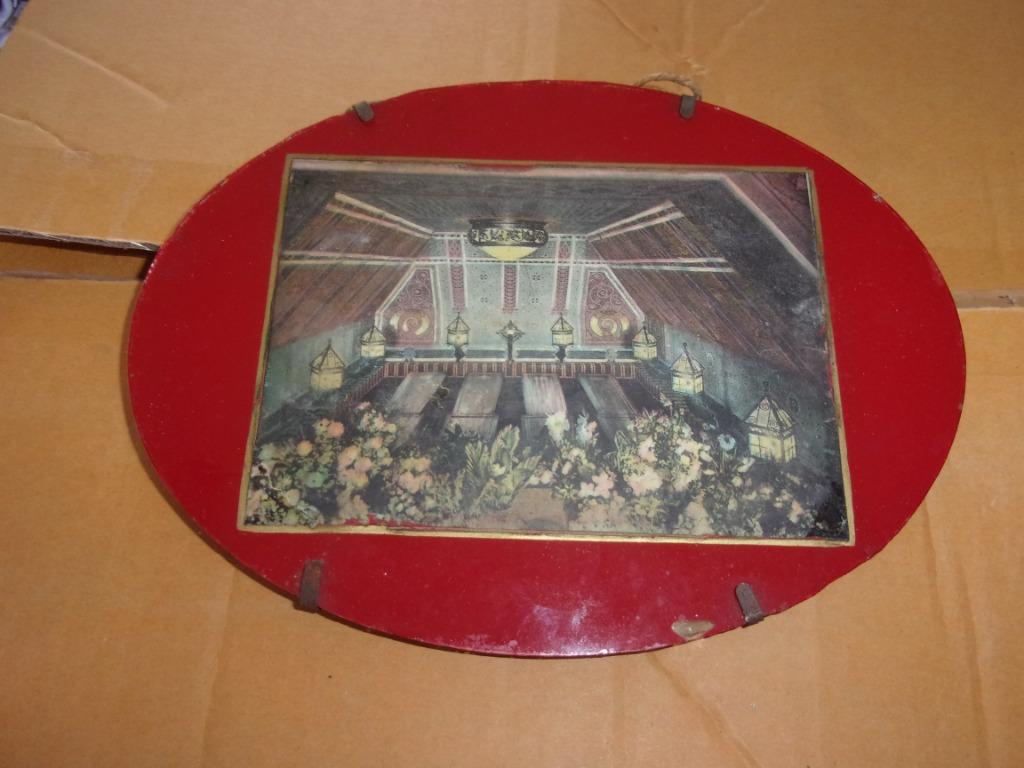 ancien cadre ovale Notre-Dame de Lorette, Enlèvement ou Envoi