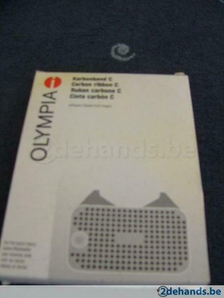 Olympia Karbonband C zwart (heel veel), Neuf