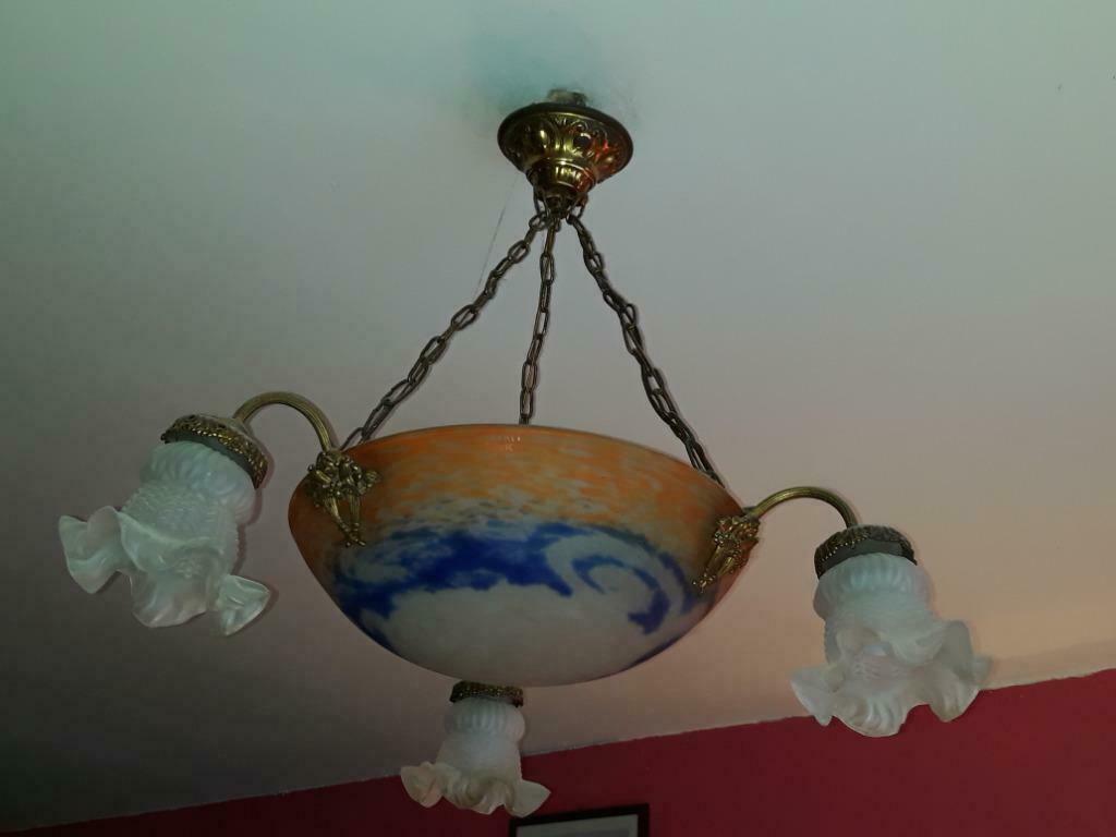 lustre vintage, Antiquités & Art, Antiquités | Éclairage, Enlèvement