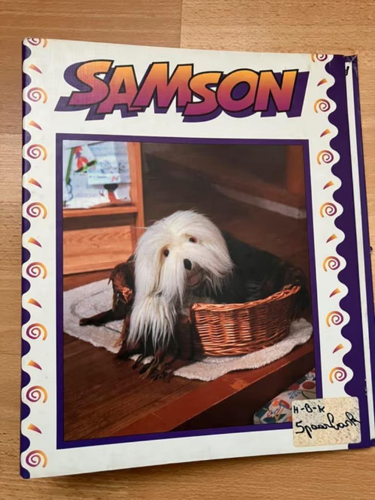 Ringmap Samson en Gert 1990 - BRT, Verzamelen, Ophalen of Verzenden, Gebruikt, Tv, Gebruiksvoorwerp