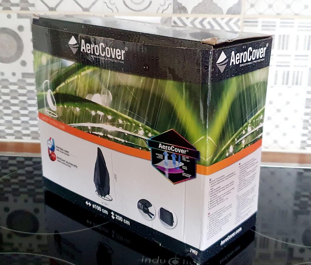 Nieuwstaat!Hoes voor hangstoel,hoge kwaliteit!van Aerocover!, Ophalen