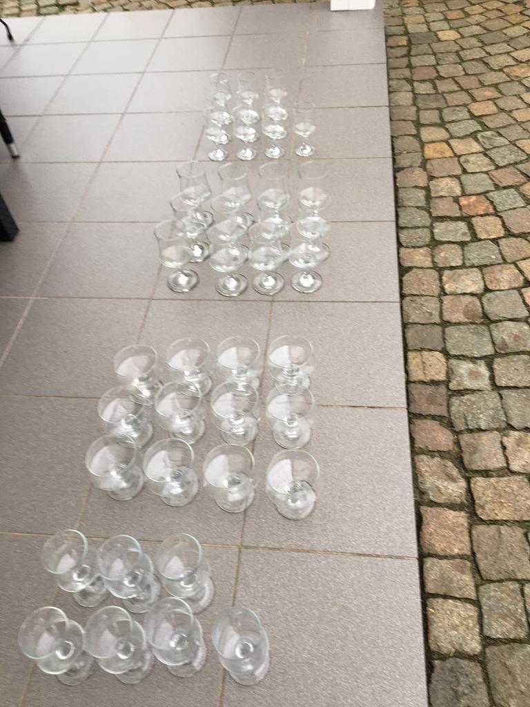 Glas servies, Verzamelen, Glas en Drinkglazen, Ophalen of Verzenden, Zo goed als nieuw