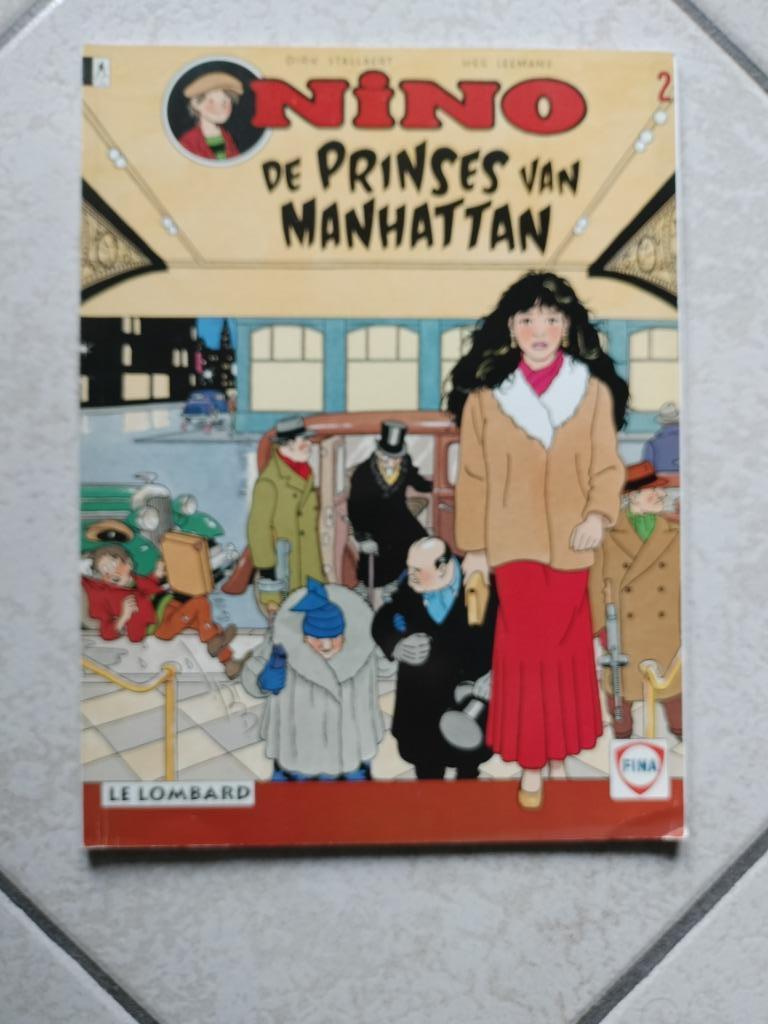 Strip Nino 2 - de prinses van Manhattan - Dirk Stallaert/ He, Boeken, Stripverhalen, Gelezen, Eén stripboek, Dirk Stallaert, Ophalen of Verzenden