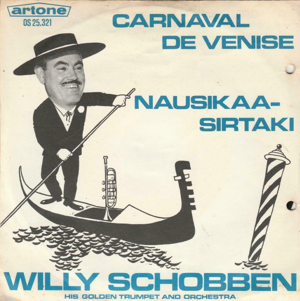 45T: Willy Schobben: Carnaval de Venise, Ophalen of Verzenden, Overige genres