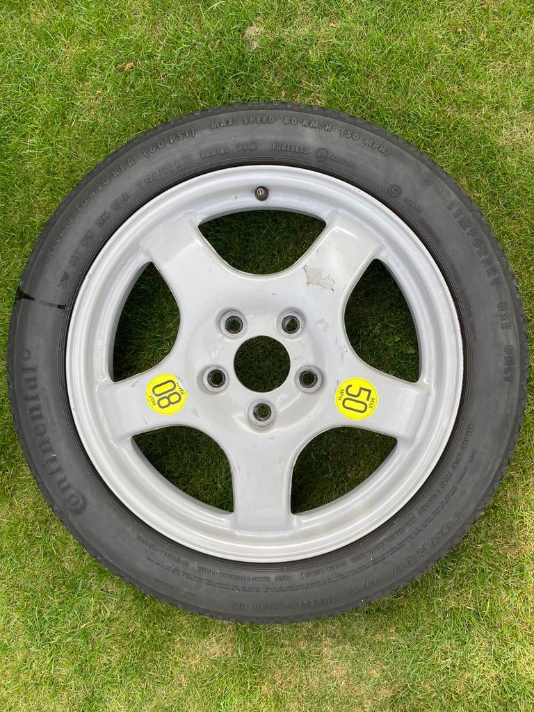 Origineel BMW reservewiel, Enlèvement, Utilisé, 17 pouces, Pneus et Jantes