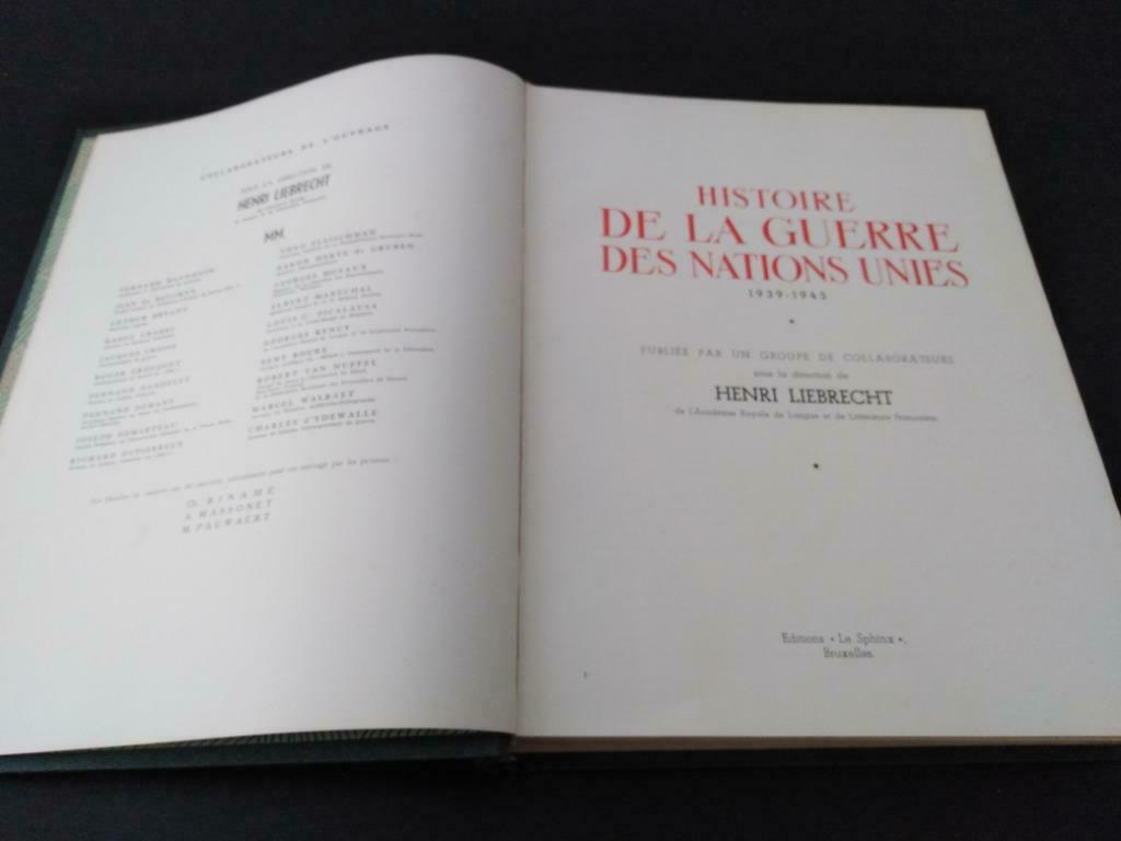 Histoire la guerre des nations unies, tome 1, Livres, Enlèvement ou Envoi, Utilisé