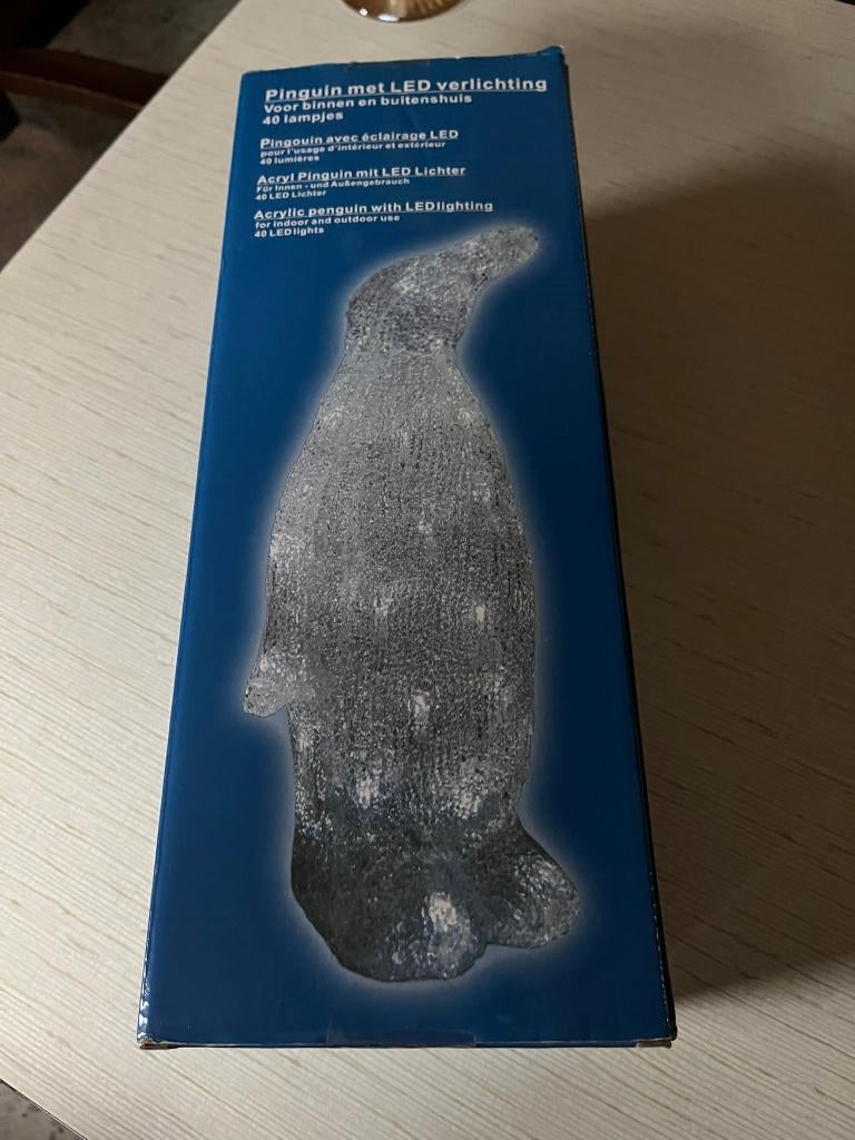 pinguin met licht, Ophalen, Gebruikt