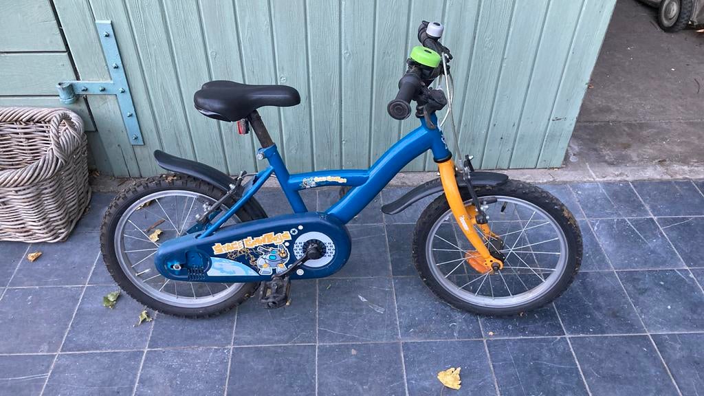 Kinderfiets 4-6jaar, Fietsen en Brommers, Ophalen, Gebruikt, Minder dan 16 inch, Zoals vermeld op fiets