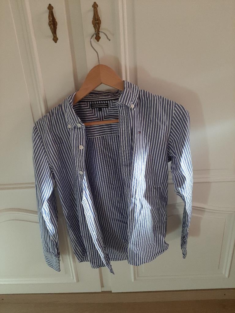 hemd Tommy Hilfiger maat 152, Ophalen, Jongen of Meisje, Overhemd of Blouse, Tommy Hilfiger