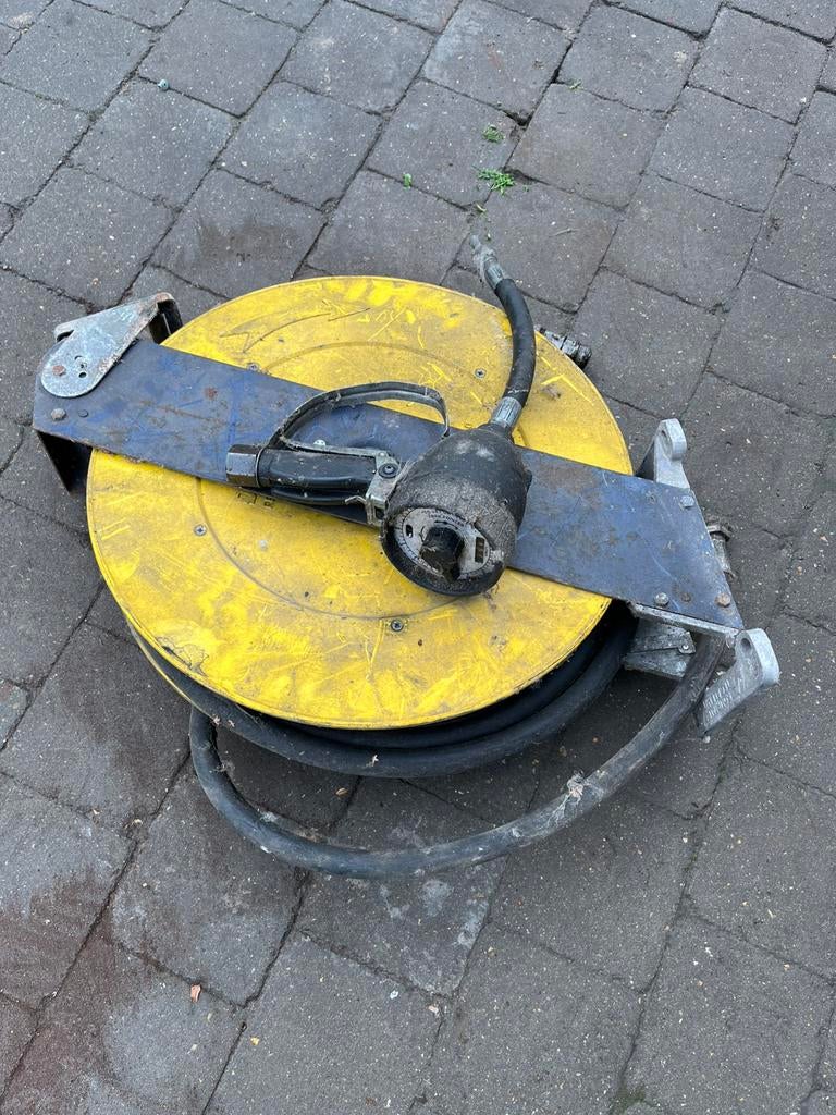 Olie haspel, Ophalen, Gebruikt