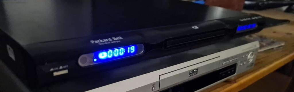 DVD SPELER PACKARD BELL,Digitale Display, Ophalen of Verzenden, Zo goed als nieuw