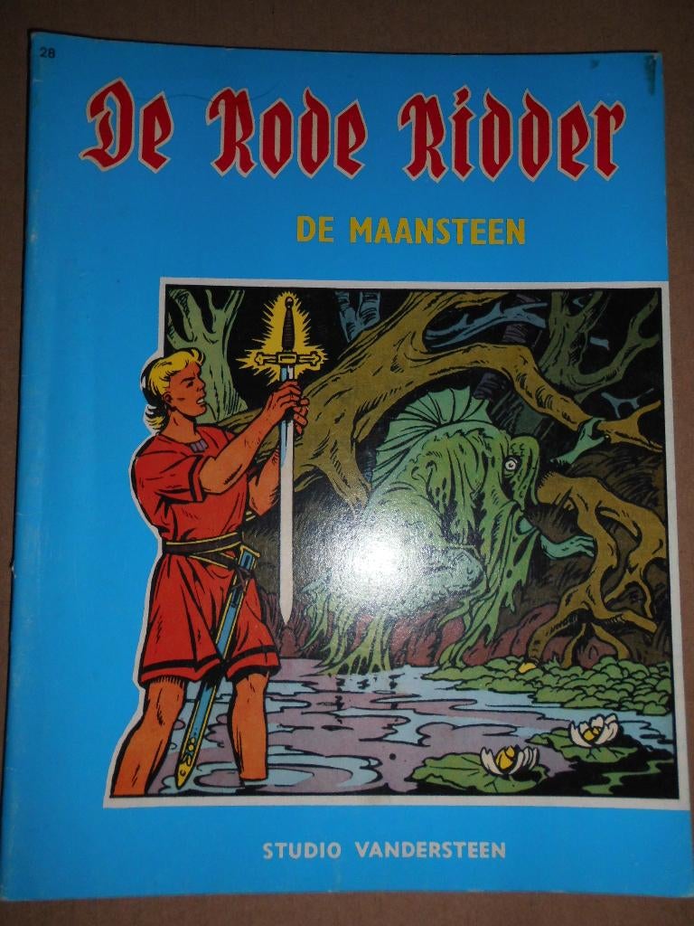 De Rode Ridder - De maansteen, Boeken, Gelezen, Eén stripboek, Studio  Vandersteen, Ophalen of Verzenden