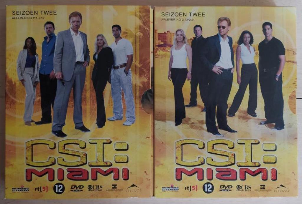 CSI Miami seizoen twee (aflevering 1-24), Cd's en Dvd's, Ophalen of Verzenden