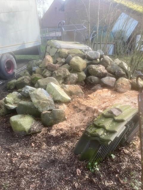Keien, Maaskeien voor siertuin of vijver, Tuin en Terras, Ophalen