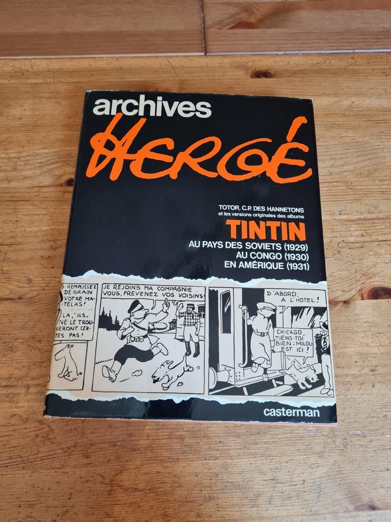 Archives Hergé tome 1 1973 (BD Tintin), Livres, Enlèvement ou Envoi, Une BD, Comme neuf, Hergé