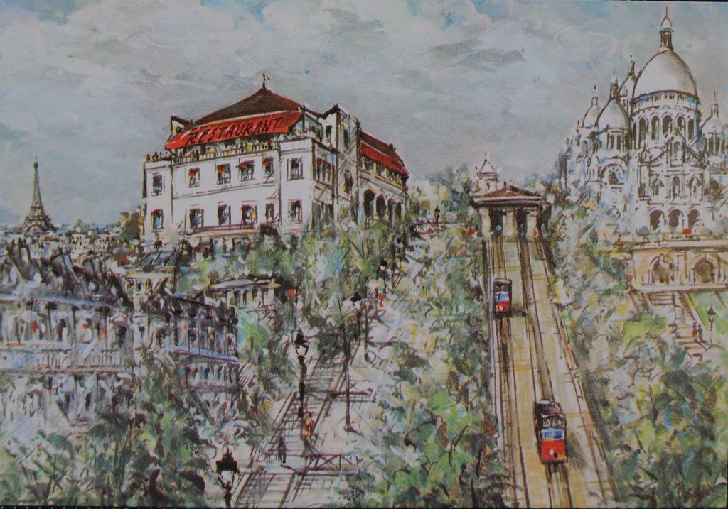 carte postale, de 1975, PARIS - Restaurant Panoramique, Collections, Cartes postales | Étranger, Non affranchie, France, 1960 à 1980