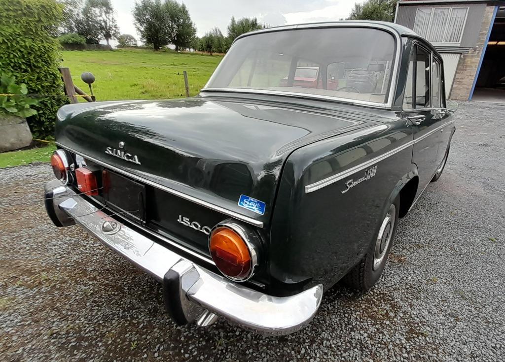 Simca 1500 GLS 1966, Auto's, 4 cilinders, Handgeschakeld, Particulier, Te koop