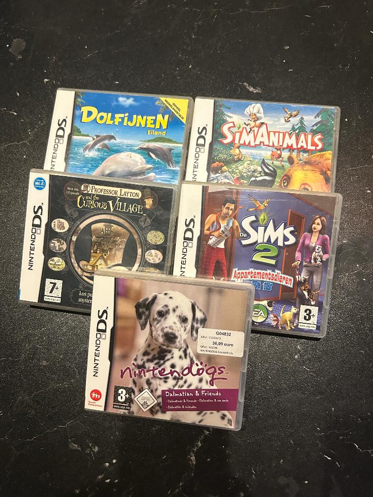 Lot van 5 Nintendo DS games, Enlèvement, Utilisé
