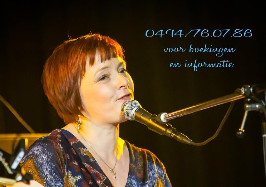 ervaren zangeres of coverband voor jouw evenement, Ophalen, Nieuw