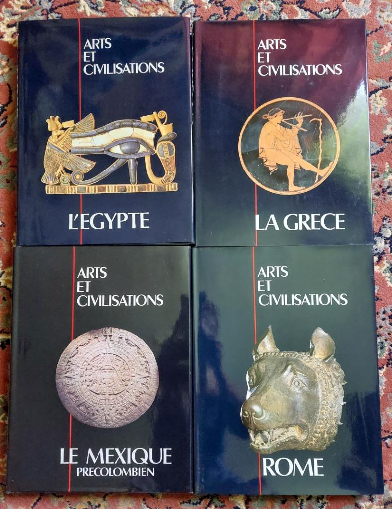 Livres Arts et Civilisations (4 tomes), Ophalen, Zo goed als nieuw