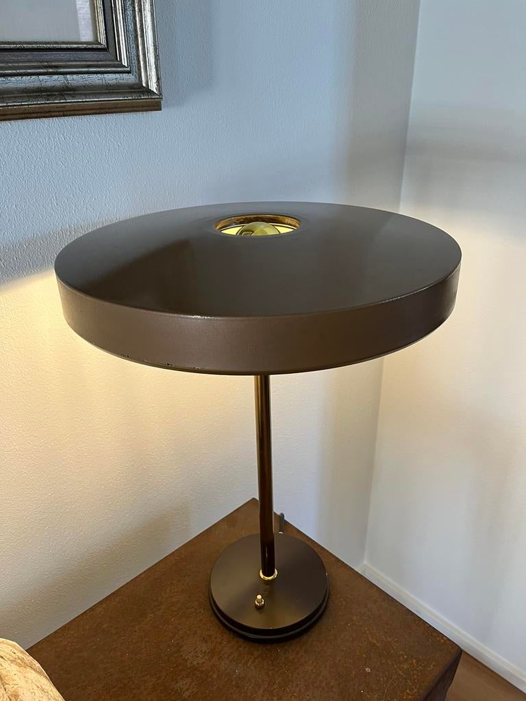 Louis Kalff Timor 69, Huis en Inrichting, Lampen | Tafellampen, Ophalen, Gebruikt, 50 tot 75 cm, Vintage, design, space age, antiek