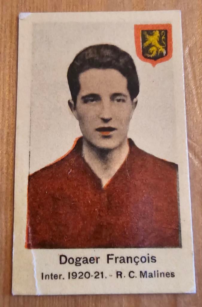1930s (pre panini) François Dogaer Racing Mechelen!, Ophalen of Verzenden, Zo goed als nieuw, Plaatje