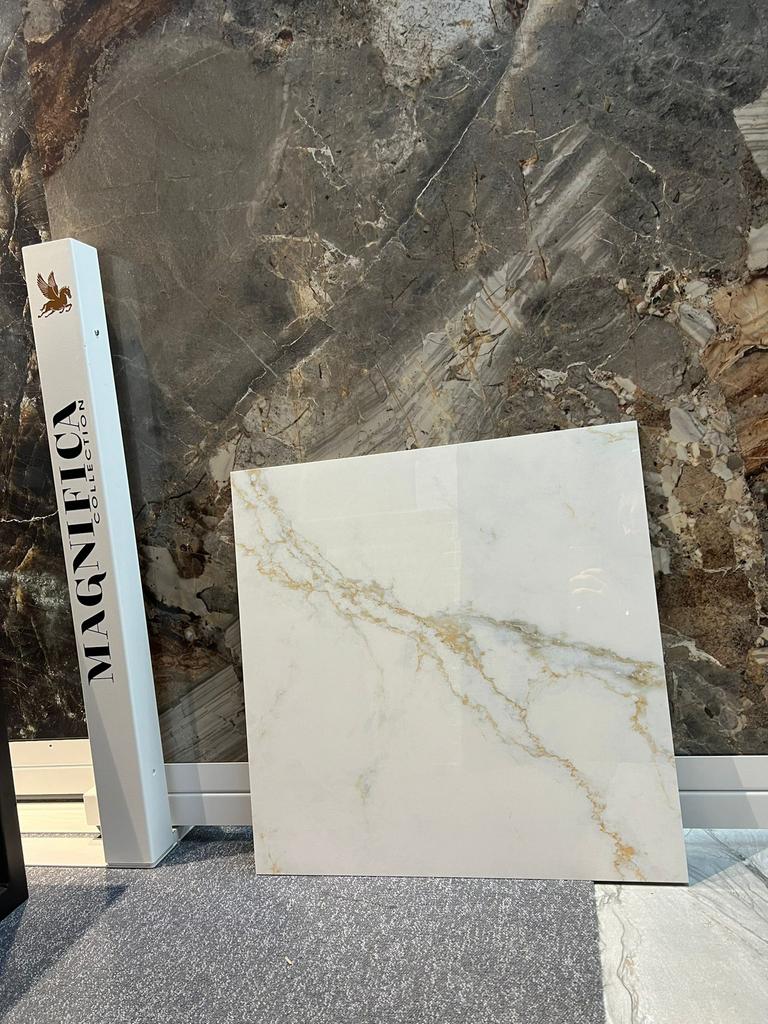 ✅ Carrelage 60x60 marbré Gold POLI rectifié 1er choix❗️ ️, Ophalen, Nieuw