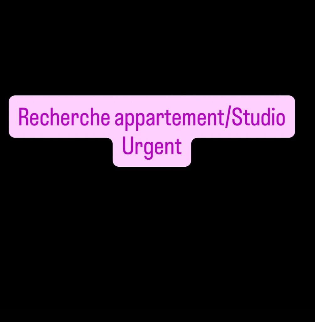 Cherche appartement/studio à Bruxelles, Immo, Appartements & Studios à louer, Bruxelles