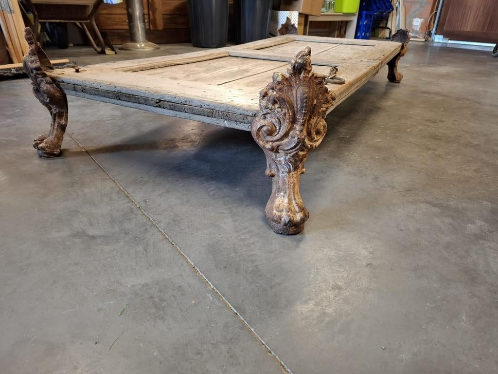 Antieke salontafel, Ophalen