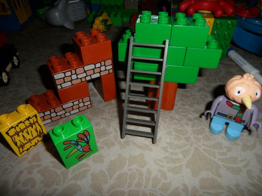 Duplo bob de bouwer: Vogelschrik  3286  10 delig en boom 6 d, Enlèvement, Comme neuf, Ensemble complet, Duplo
