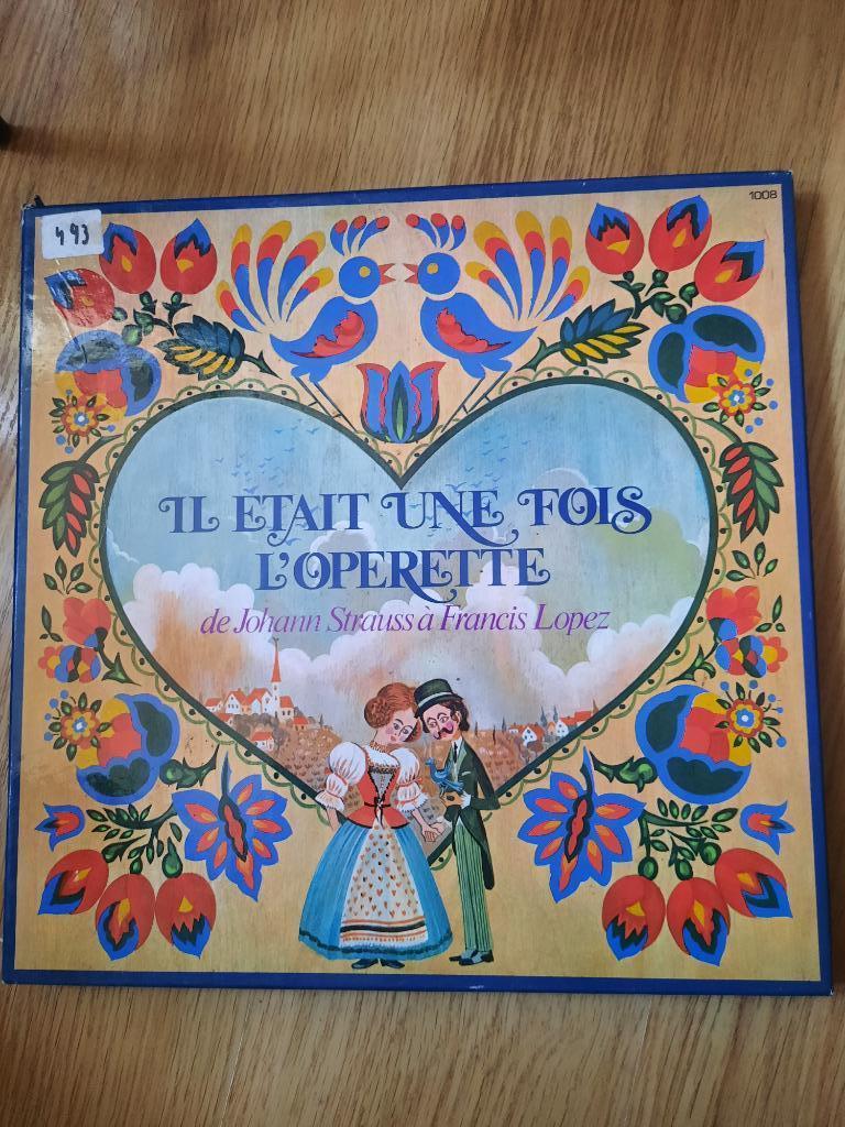 IL ETAIT UNE FOIS L'OPERETTE - DE JOHANN STRAUSS, 12 pouces, Enlèvement ou Envoi, Comme neuf, Classicisme