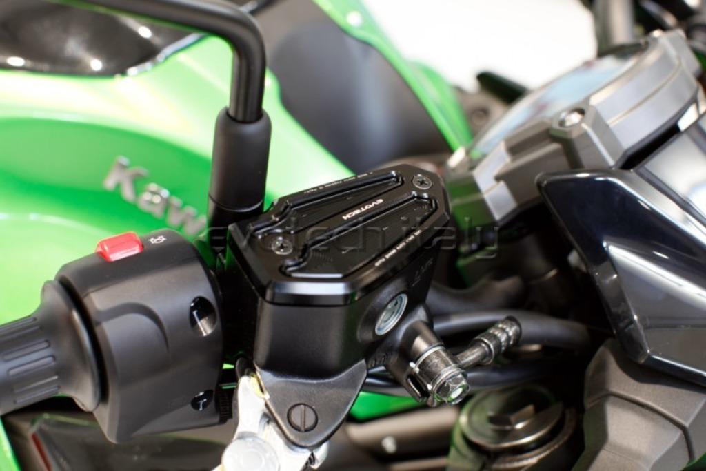 PROMO -60% Remvloeistofreservoircover Evotech Kawa ER6 Z800, Motoren, Ophalen of Verzenden, Nieuw