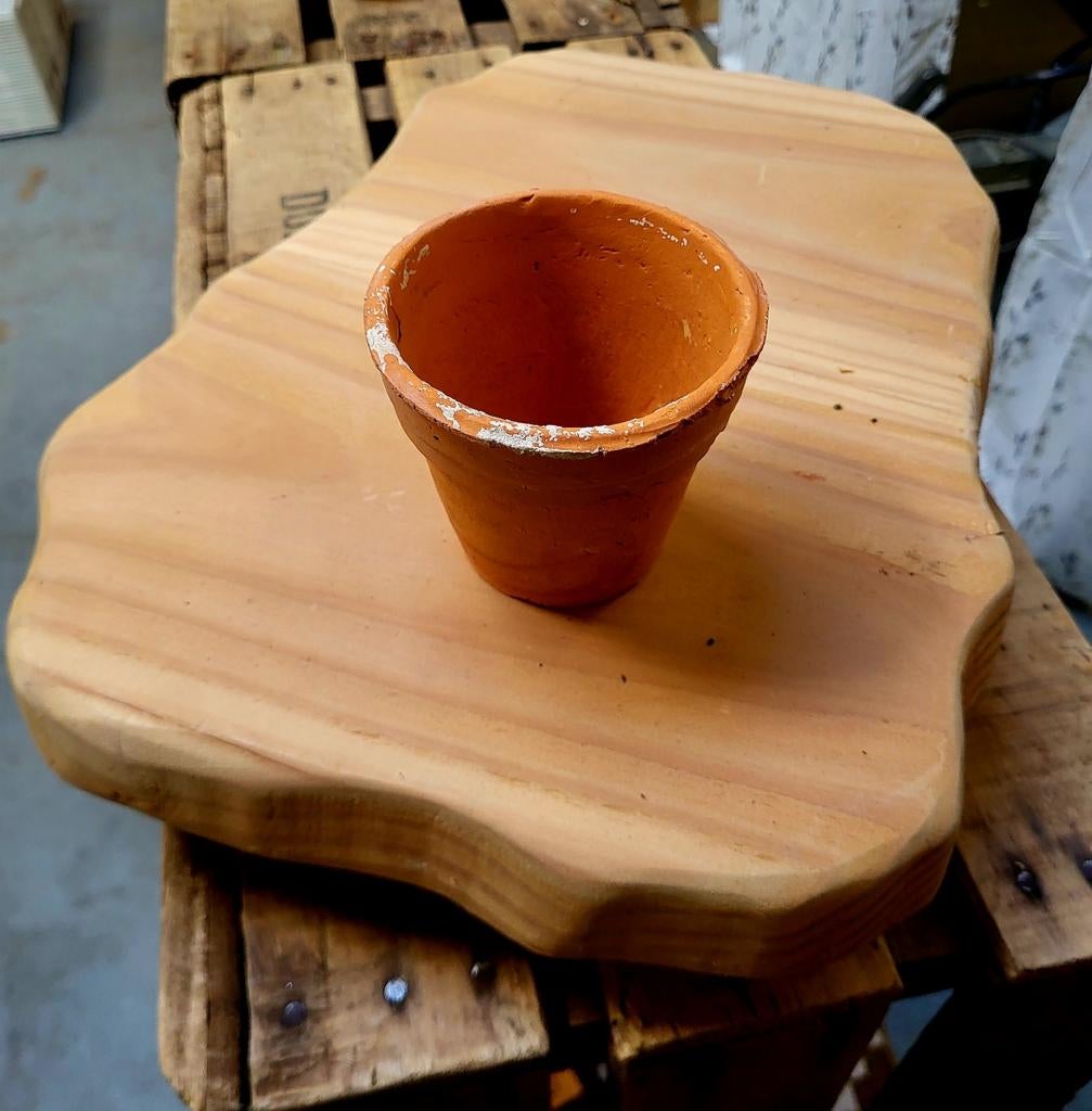 terracotta kweekpot 8 cm, Tuin en Terras, Bloempotten, Ophalen, Terracotta